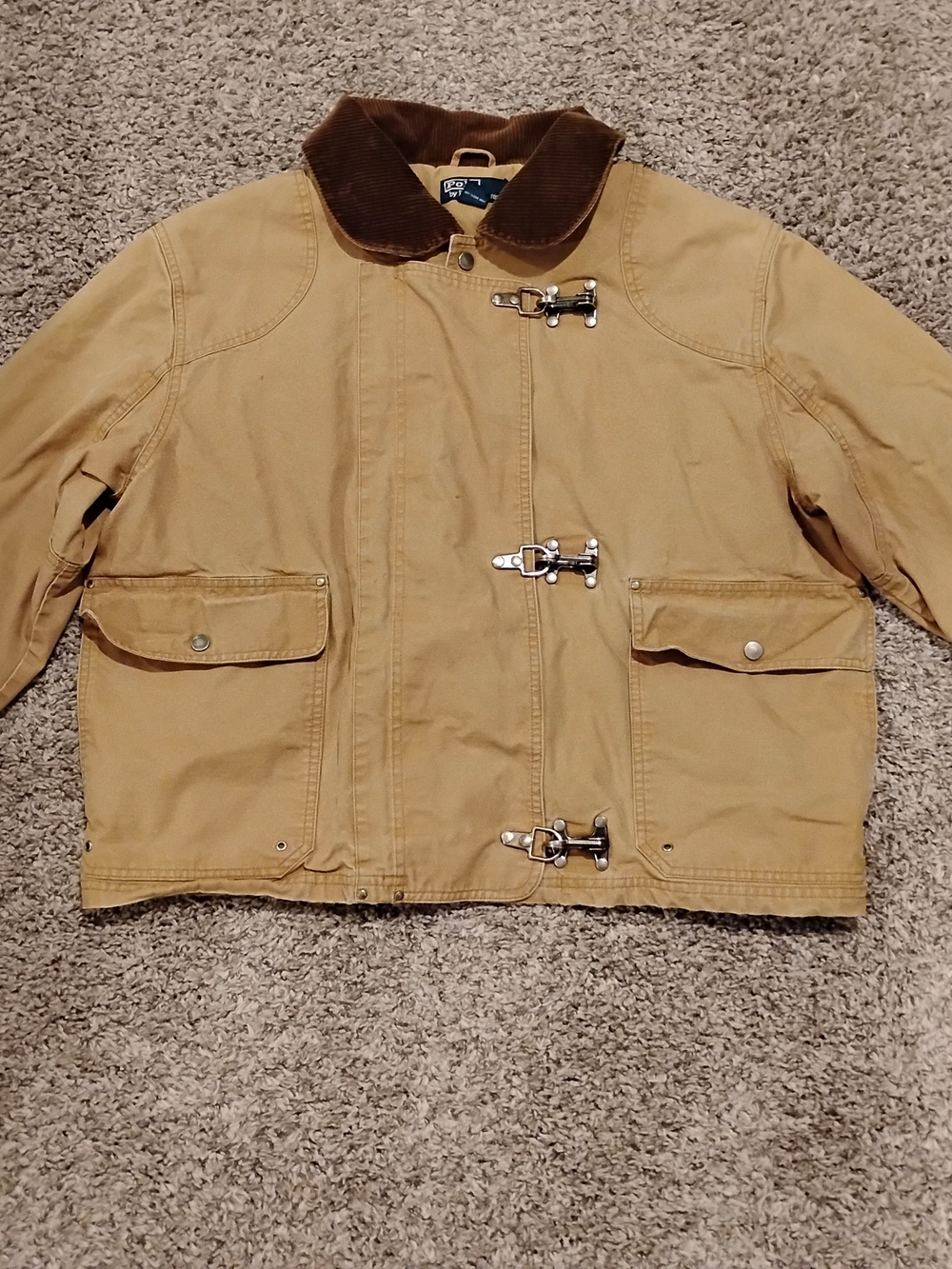 Vintage 90s Polo by Ralph Lauren Fireman jacket, mint condition